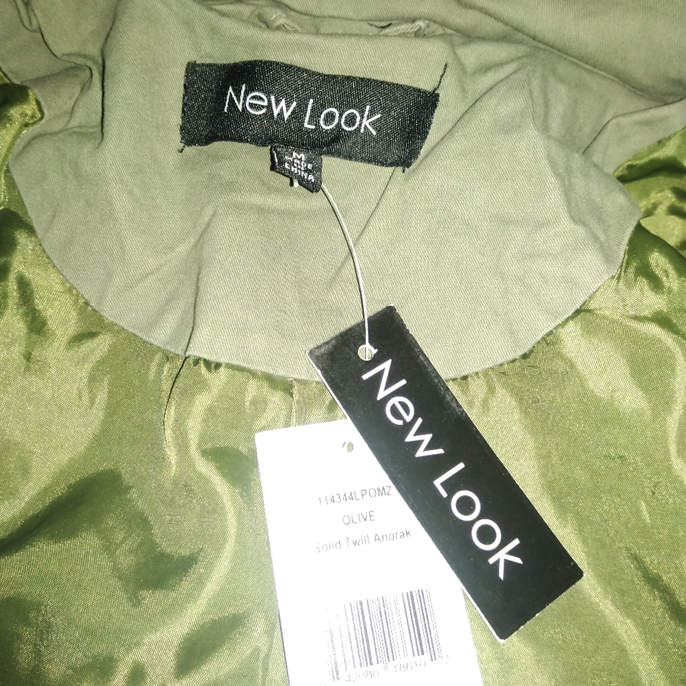 New Look, size Medium jacket, Olive